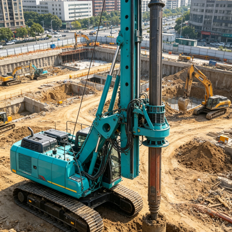 Post Hole Digger - Customized Rotary Drilling Rig Post Hole