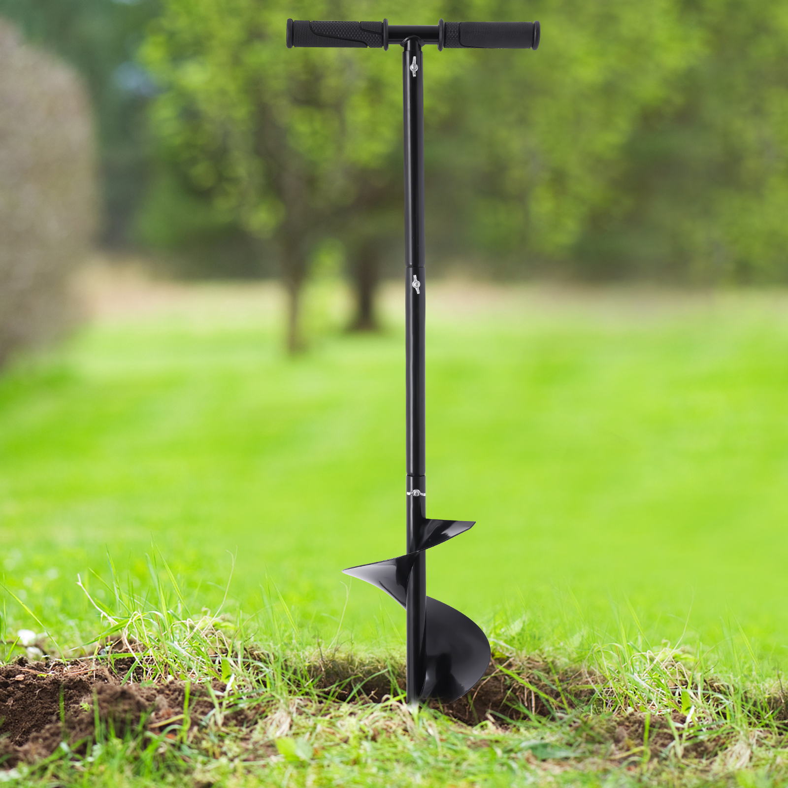 Post Hole Digger - 7in Wide Manual Hole Digger -