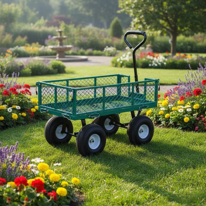 Heavy Equipment Tires - Iron Utility Wagon 34 x 18