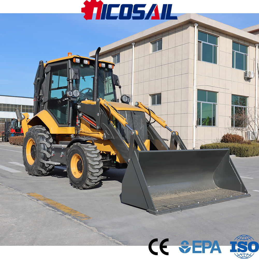 Wheel Loader - Compact Backhoe CE Approved Euro 5