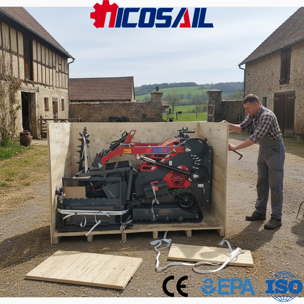 Wheel Loader - Custom Mini Skid Steer Loader Euro