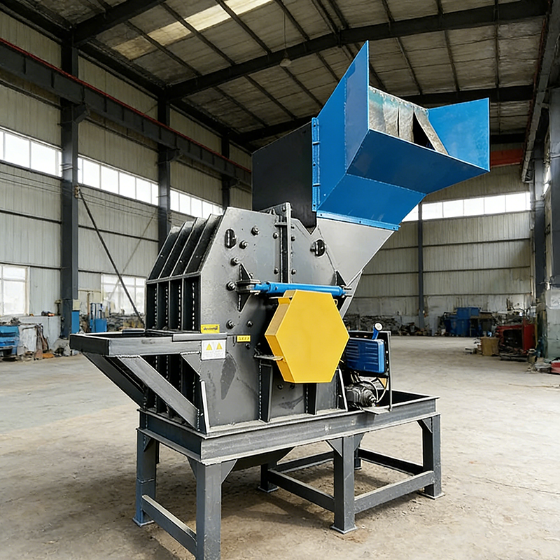 Heavy Equipment Tires - Efficient Metal Wood Tire Plastic Recycling