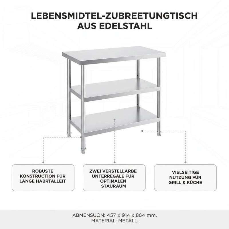 Metal Workstation 18 X 36 X 34 - Heavy Equipment Garage reseña y precio
