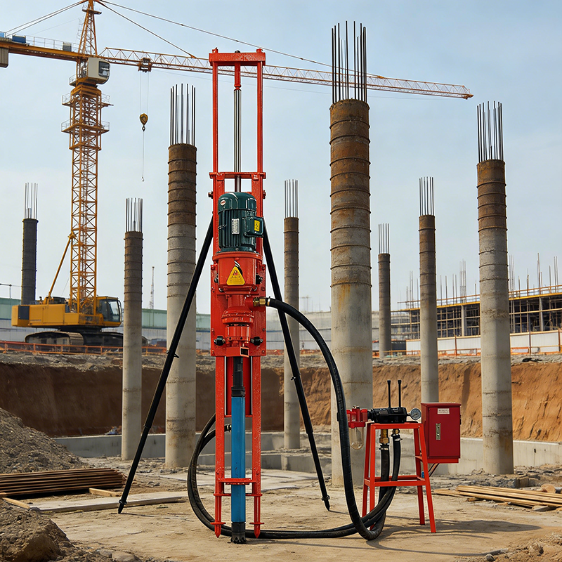 DTH Drill Rig Portable Down Th - Heavy Equipment Mining reseña y precio