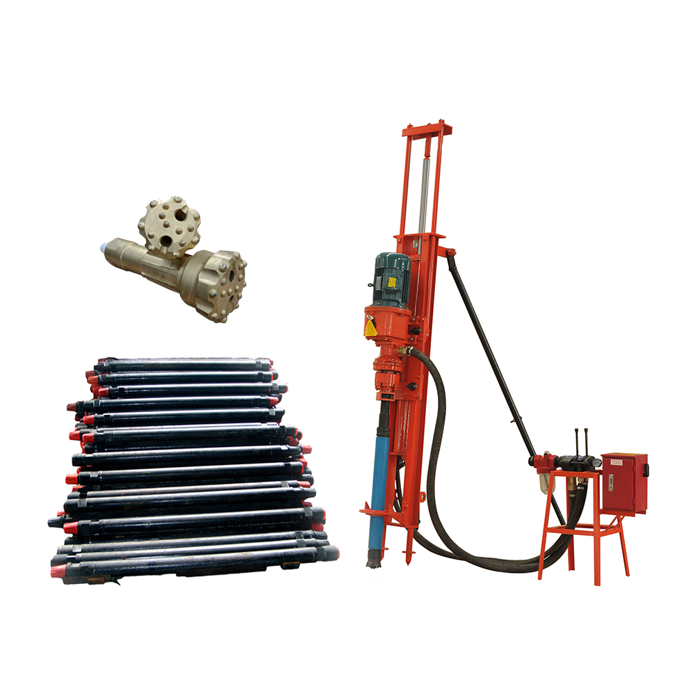 DTH Drill Rig Portable Down Th - Heavy Equipment Mining reseña y precio