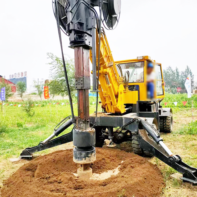 Customized Rotary Drilling Rig - Post Hole Digger reseña y precio
