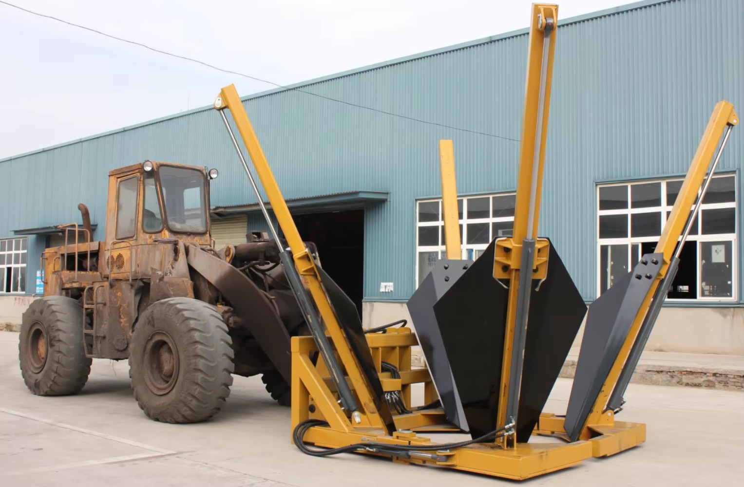 Hot Sale Wheel Loader Tree Tra - Wheel Loader reseña y precio