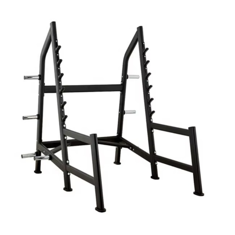 Squat Rack Power Cage, Plate L - Heavy Equipment In reseña y precio