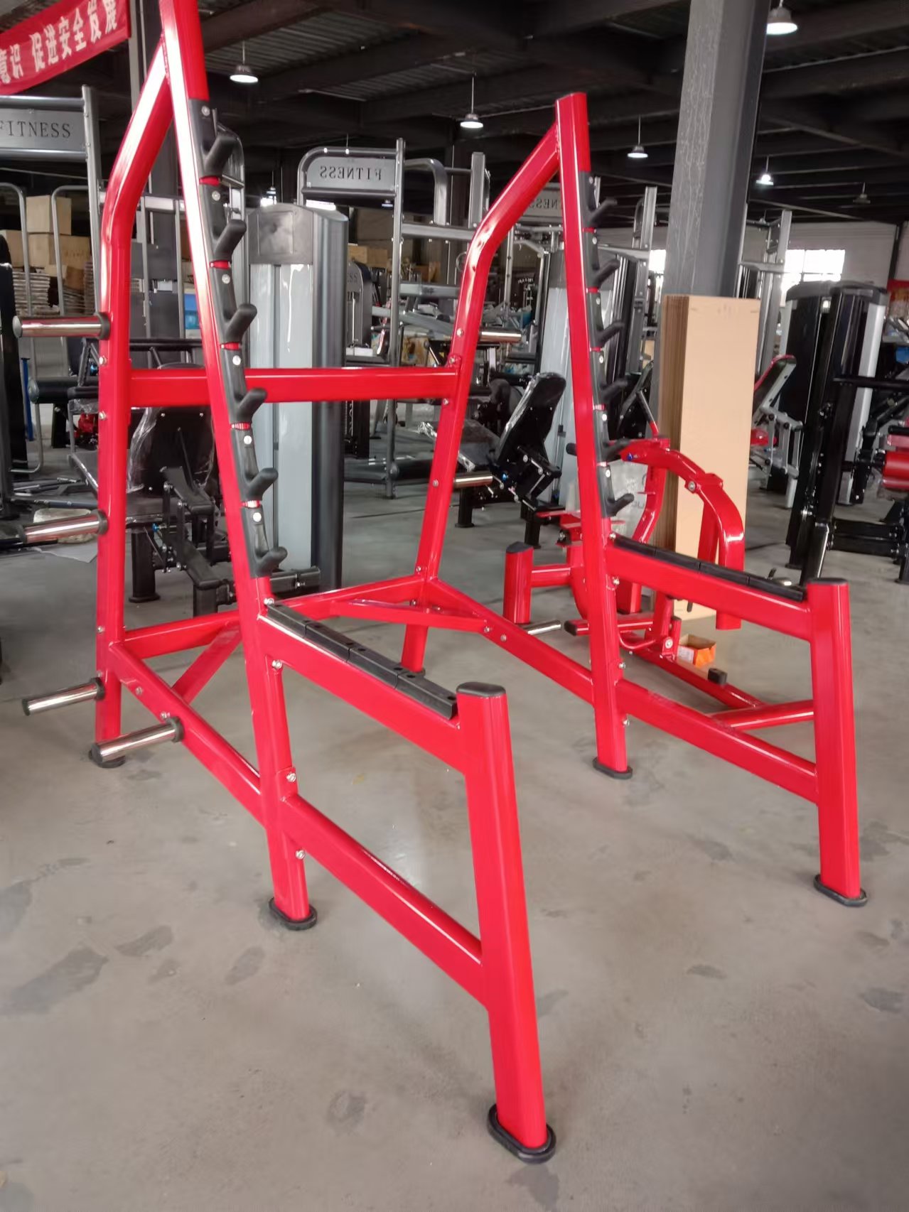 Squat Rack Power Cage, Plate L - Heavy Equipment In reseña y precio