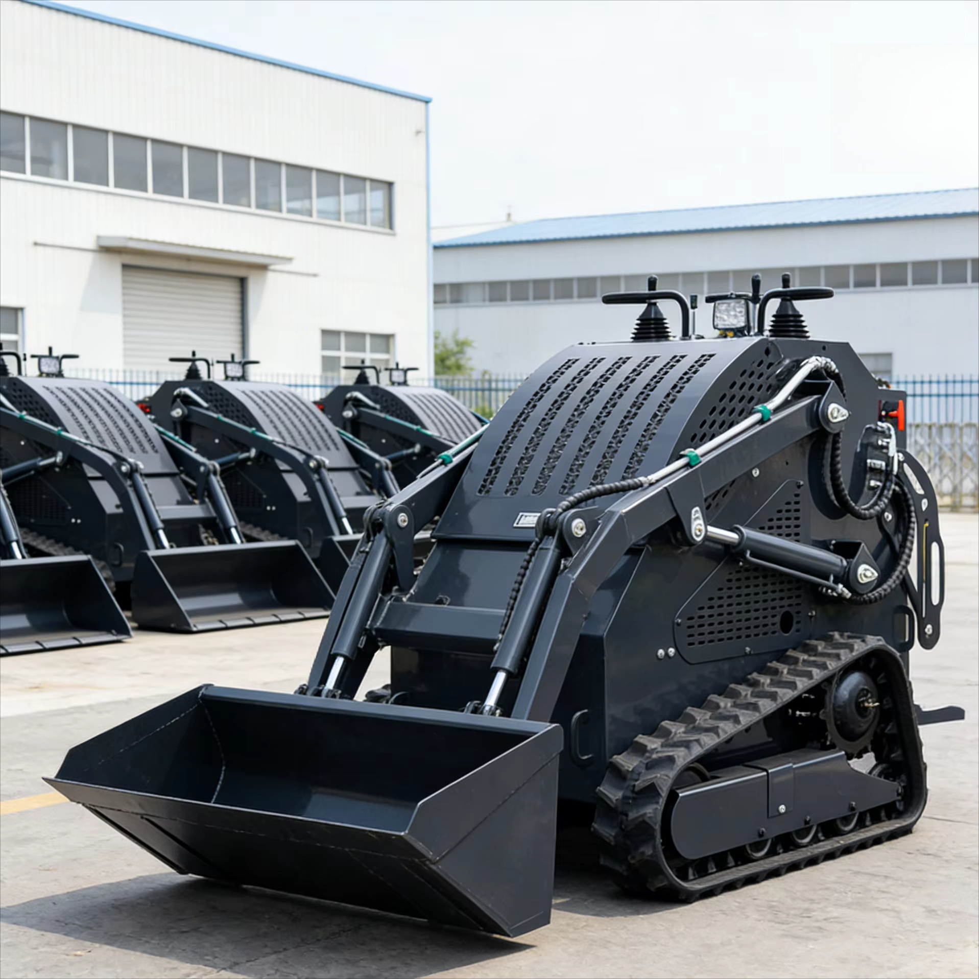 Mini Skid Steer Bucket Mini Wh - Wheel Loader reseña y precio