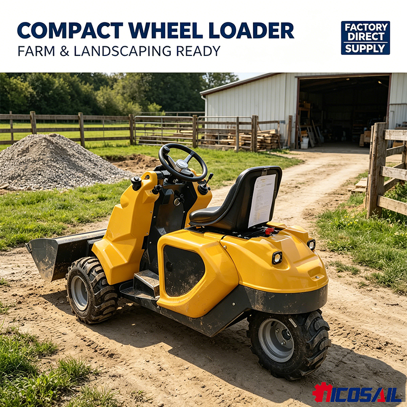 Custom Compact Mini Wheel Load - Wheel Loader reseña y precio