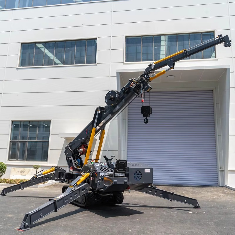 Mini Spider Crane Compact Elec - Heavy Equipment Lift reseña y precio