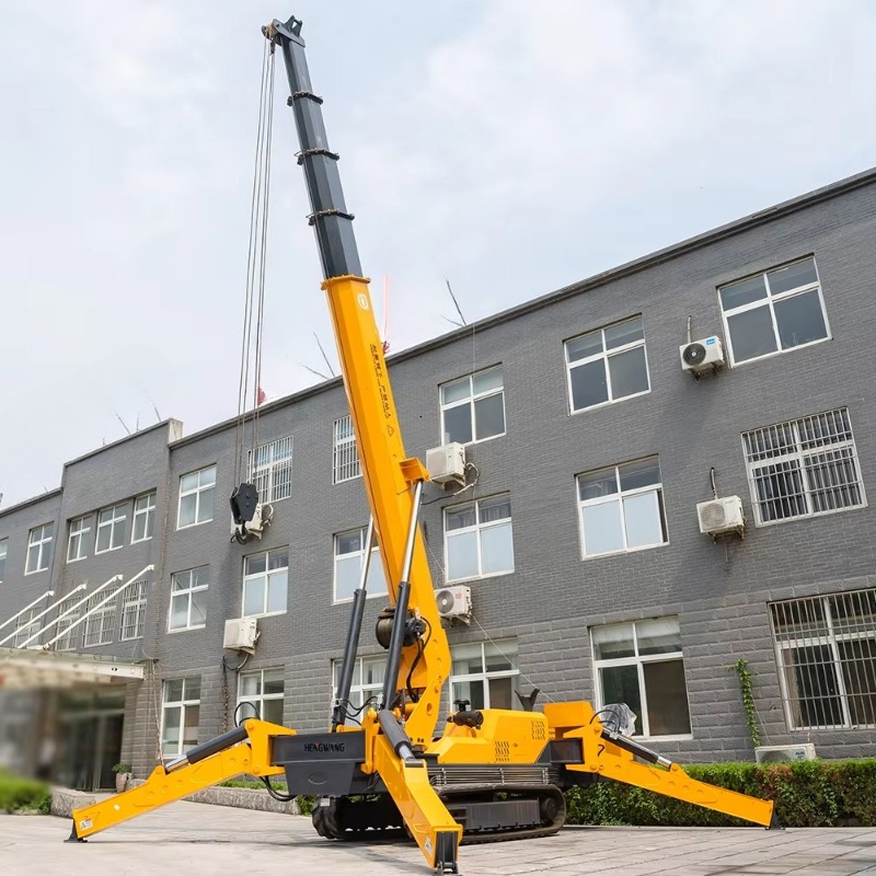 Mini Spider Crane Compact Elec - Heavy Equipment Lift reseña y precio