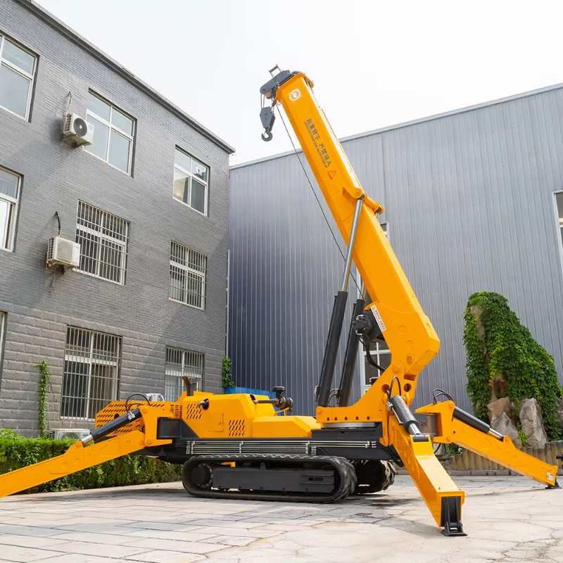 Mini Spider Crane Compact Elec - Heavy Equipment Lift reseña y precio