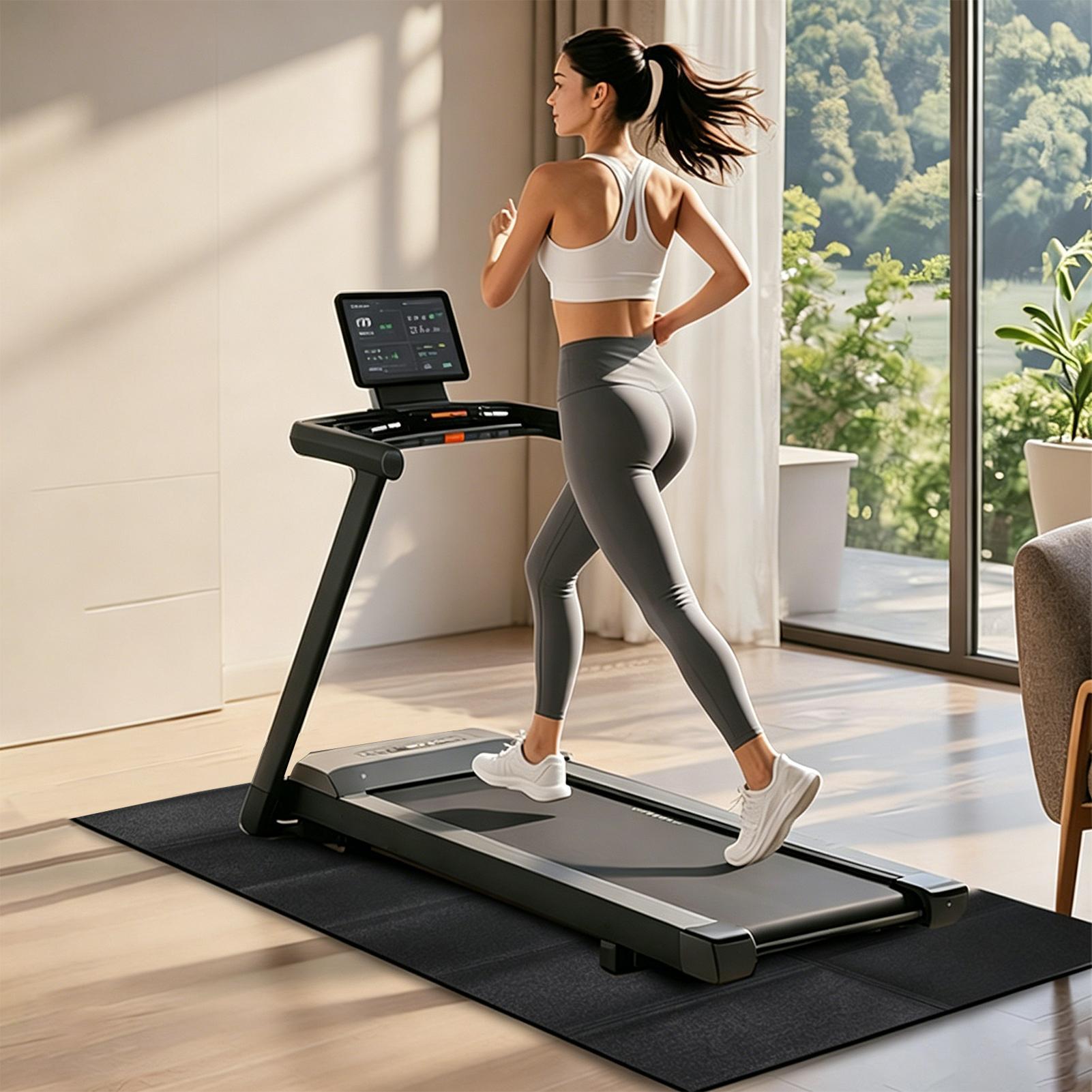 Treadmill Mat Vibration Absorb - Heavy Equipment In reseña y precio