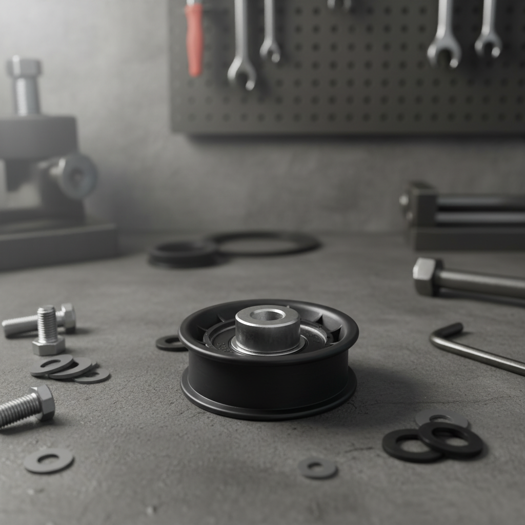 Replacement Flat Idler Pulley  - Heavy Equipment Spare Parts reseña y precio