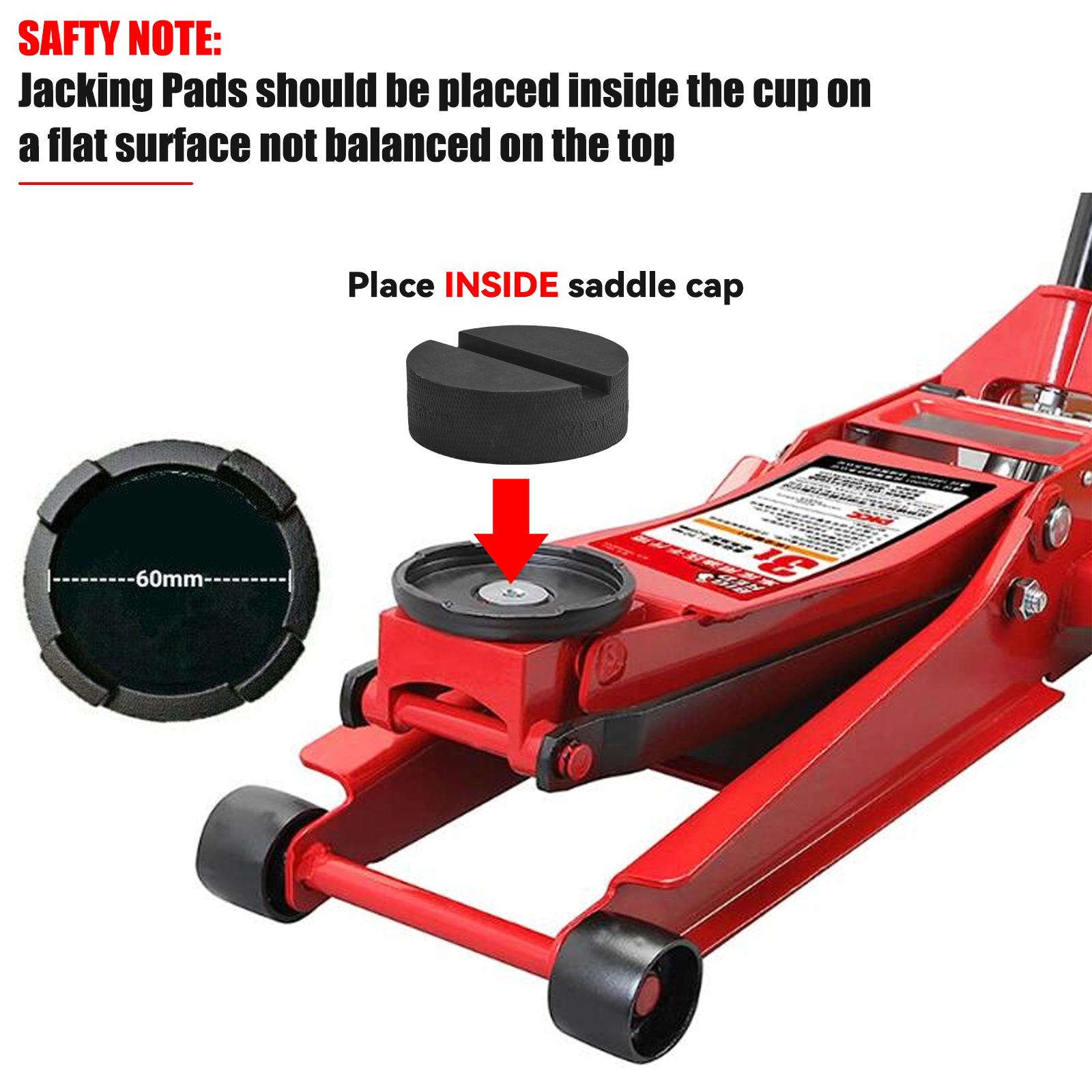Universal Small Jack Rubber Pa - Heavy Equipment Spare Parts reseña y precio