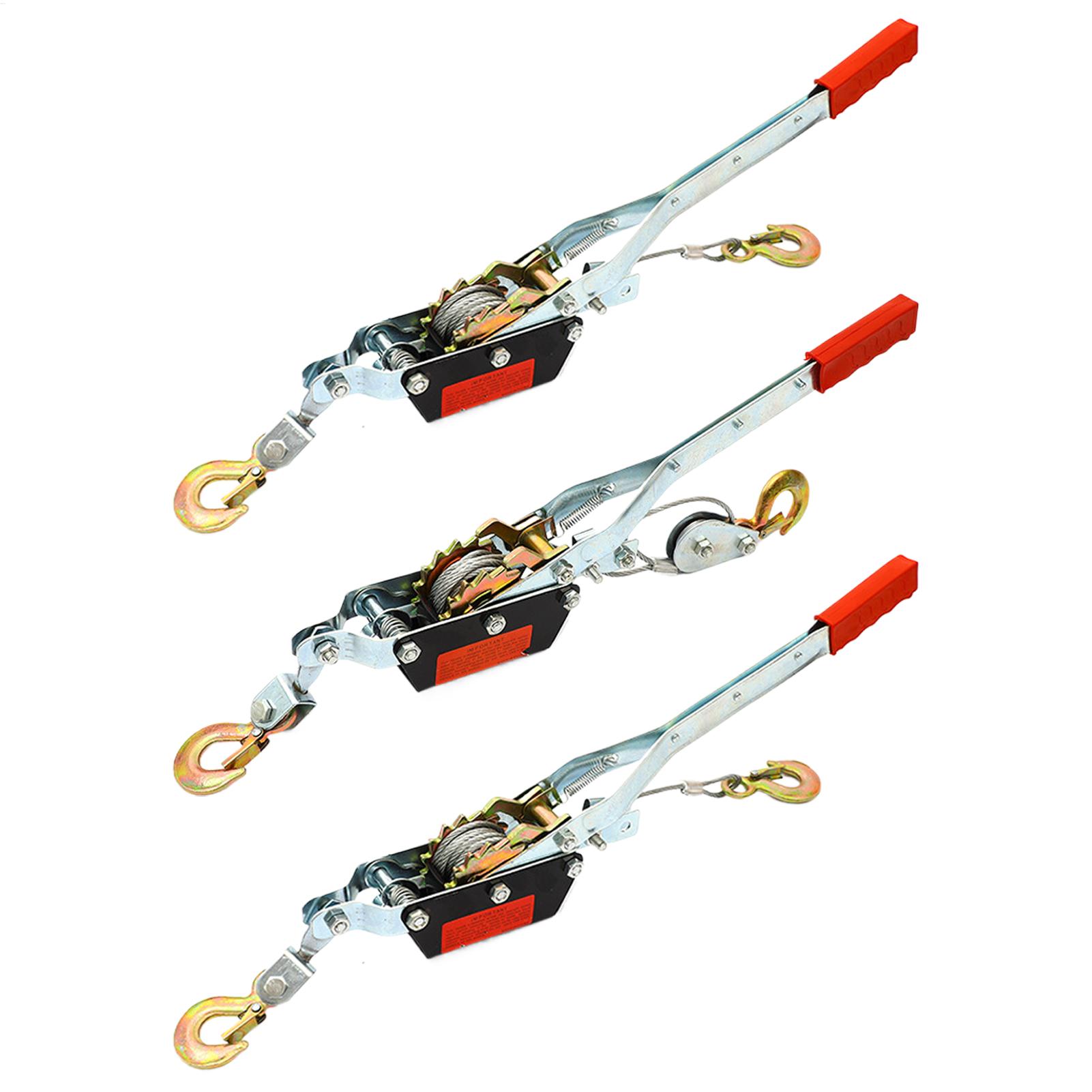 1/2/4T Wire Rope Hand Power Pu - Heavy Equipment Lift reseña y precio