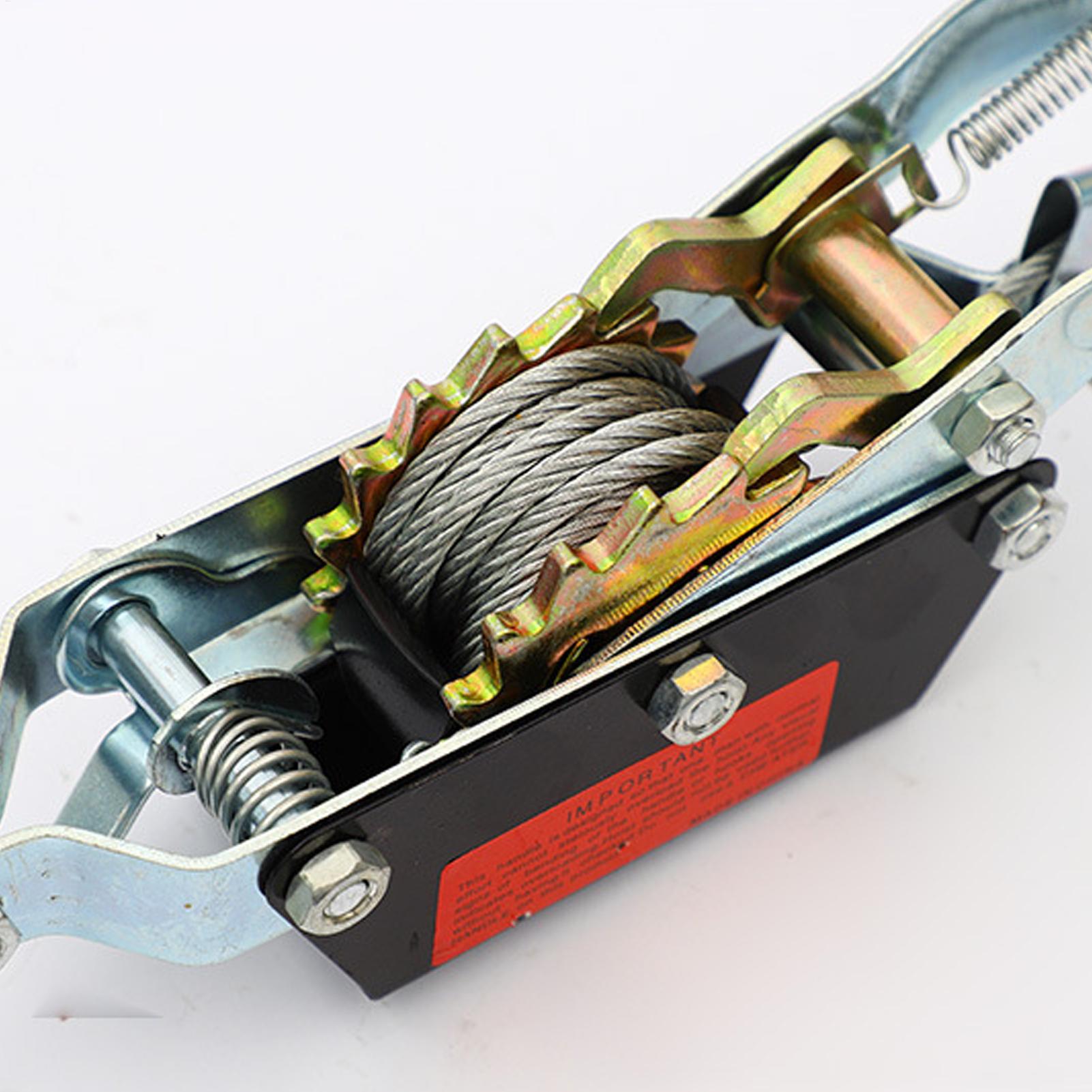1/2/4T Wire Rope Hand Power Pu - Heavy Equipment Lift reseña y precio