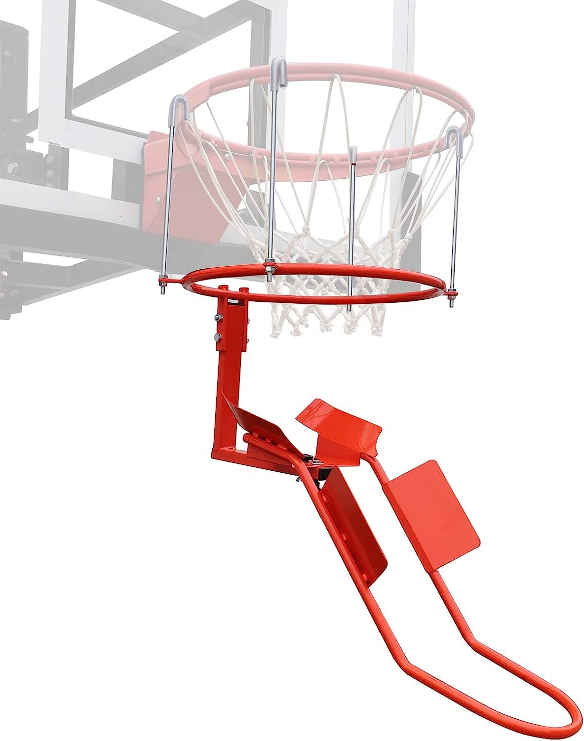 Heavy-Duty Steel Basketball Re - Heavy Equipment In reseña y precio