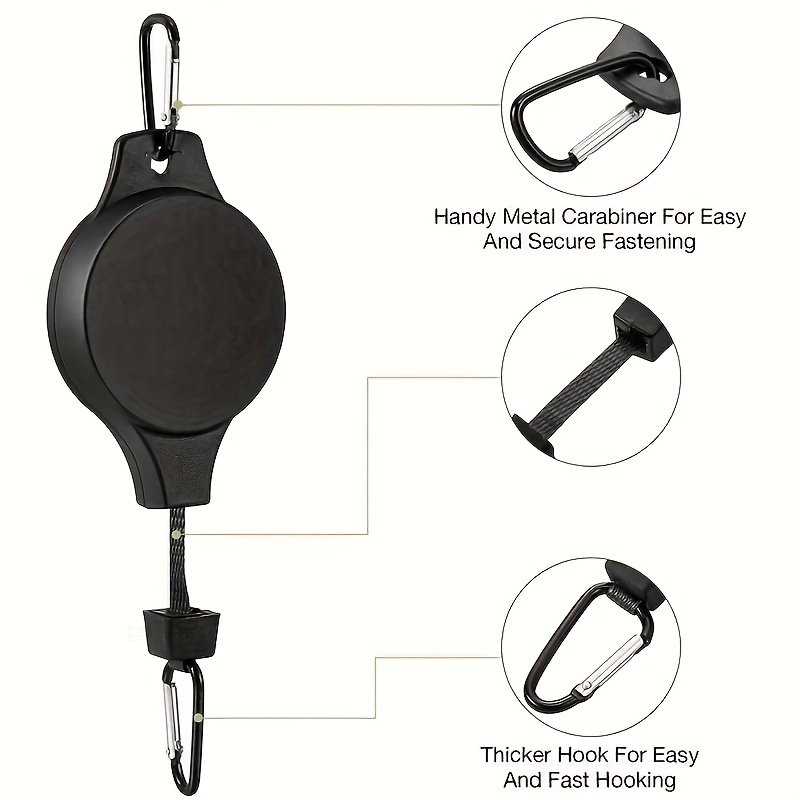 3pcs Pulley Retractable Hanger - Heavy Equipment Tires reseña y precio