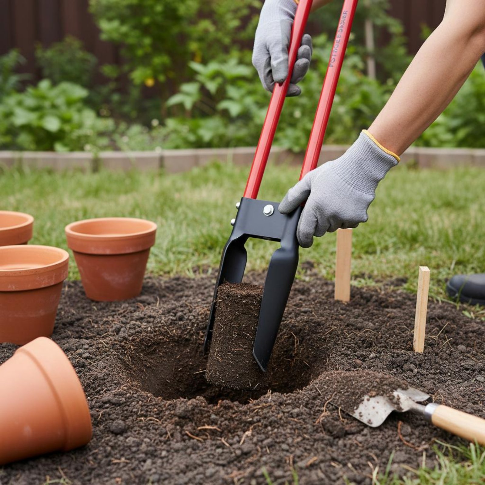 2 Pieces Post Hole Digger Toug - Post Hole Digger reseña y precio