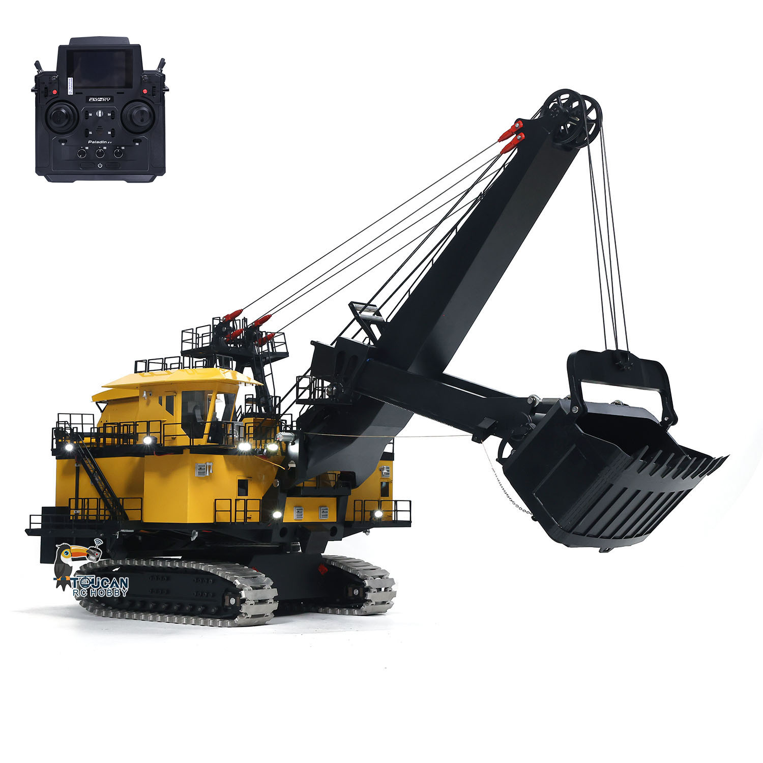 1/25 RC Metal Electric Rope Sh - Heavy Equipment Mining reseña y precio
