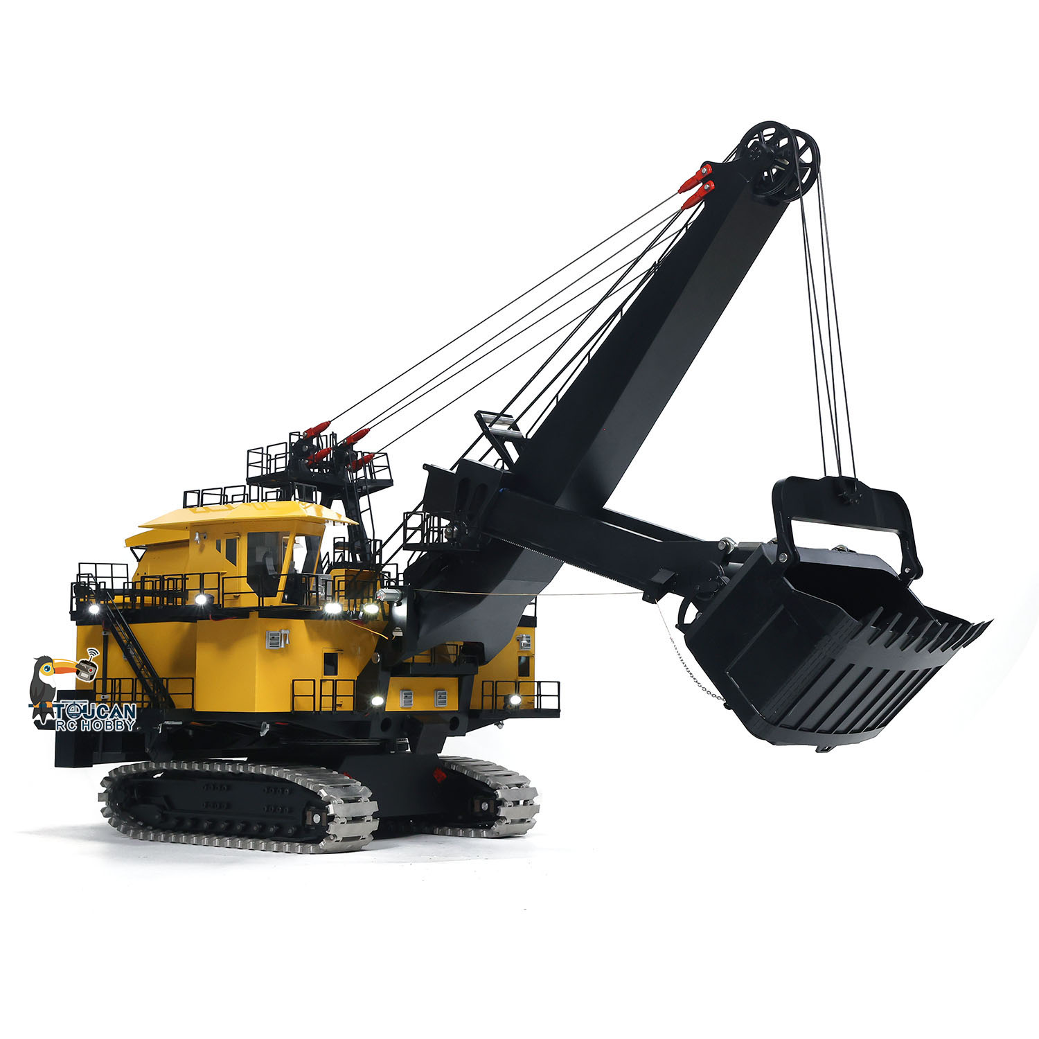 1/25 RC Metal Electric Rope Sh - Heavy Equipment Mining reseña y precio