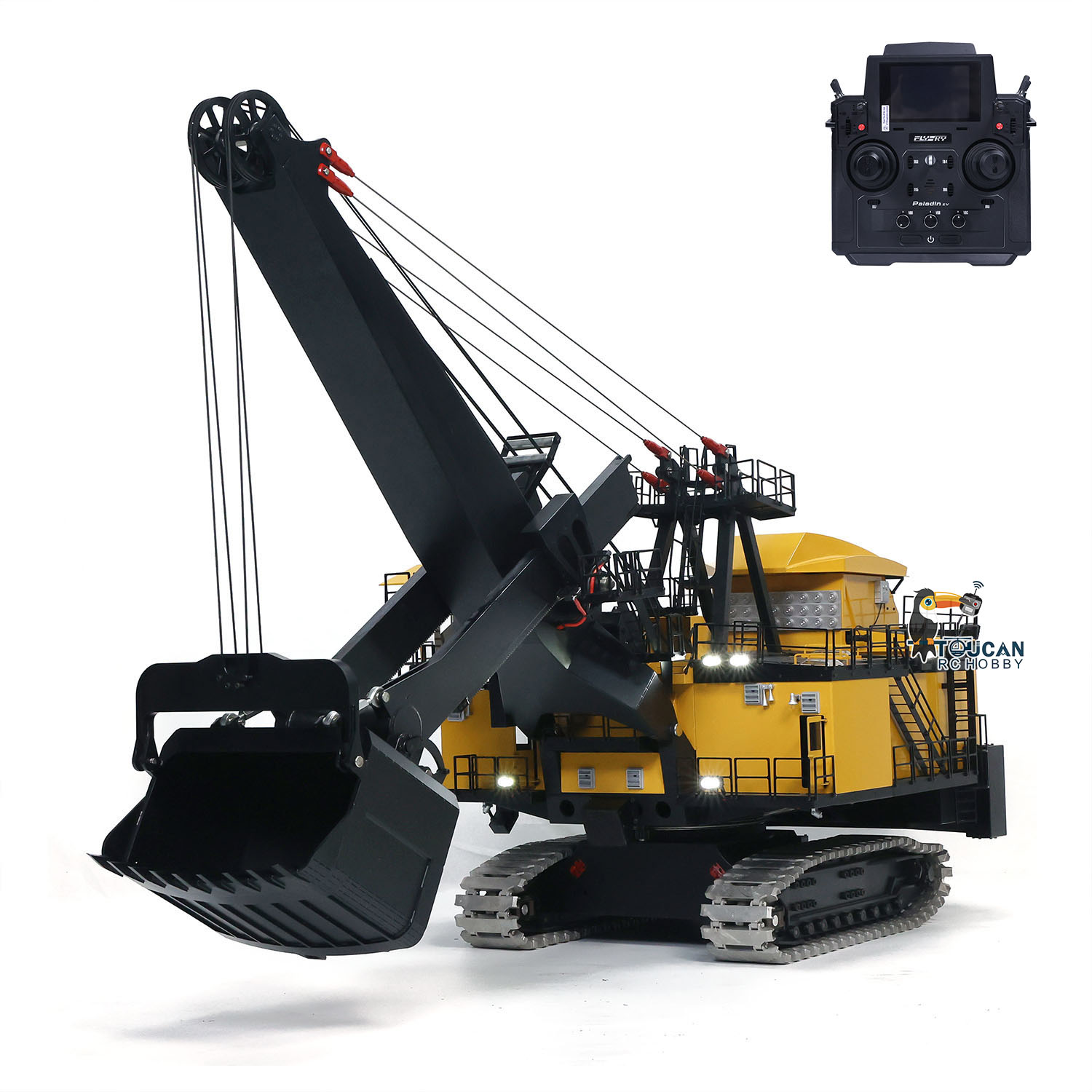 1/25 RC Metal Electric Rope Sh - Heavy Equipment Mining reseña y precio