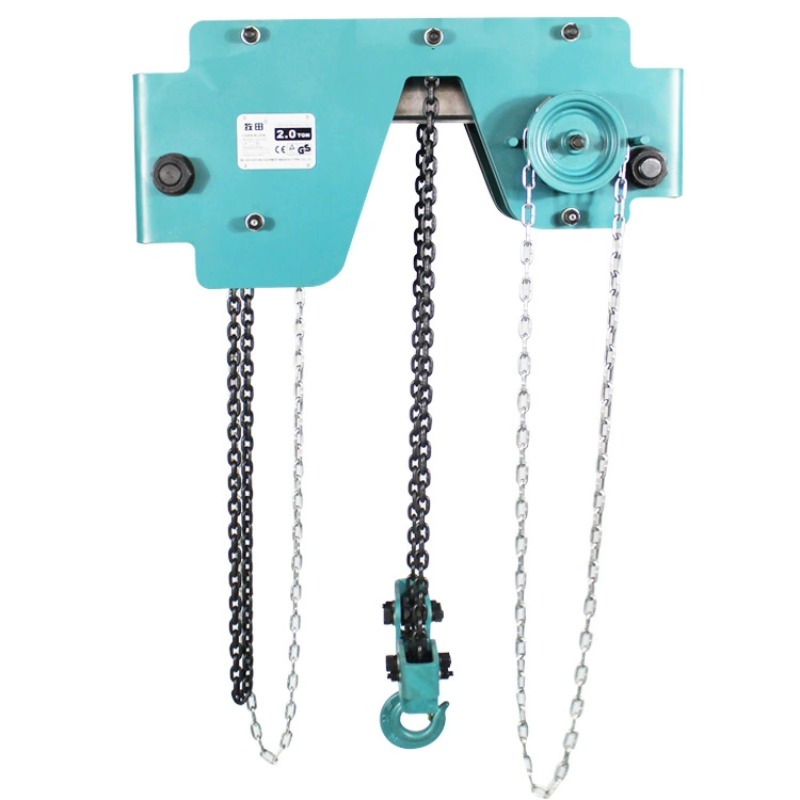 Low Headroom Double Chain Hand - Heavy Equipment Lift reseña y precio