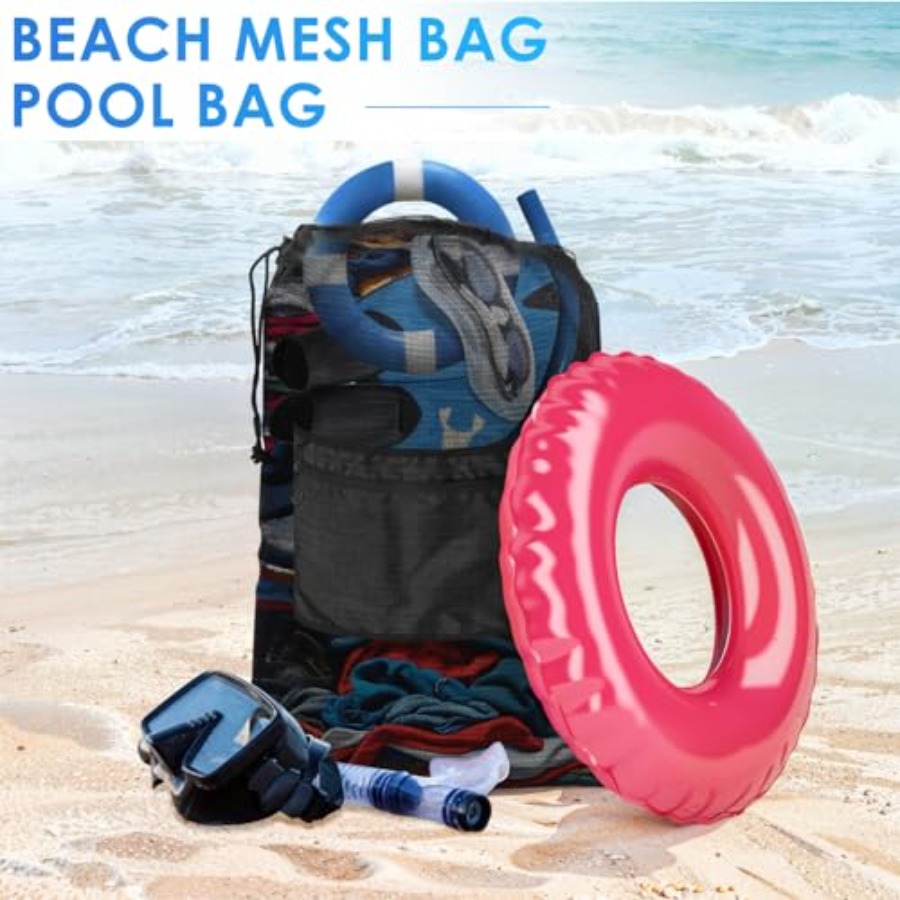 Drawstring Bag Heavy Duty Mesh - Heavy Equipment In reseña y precio