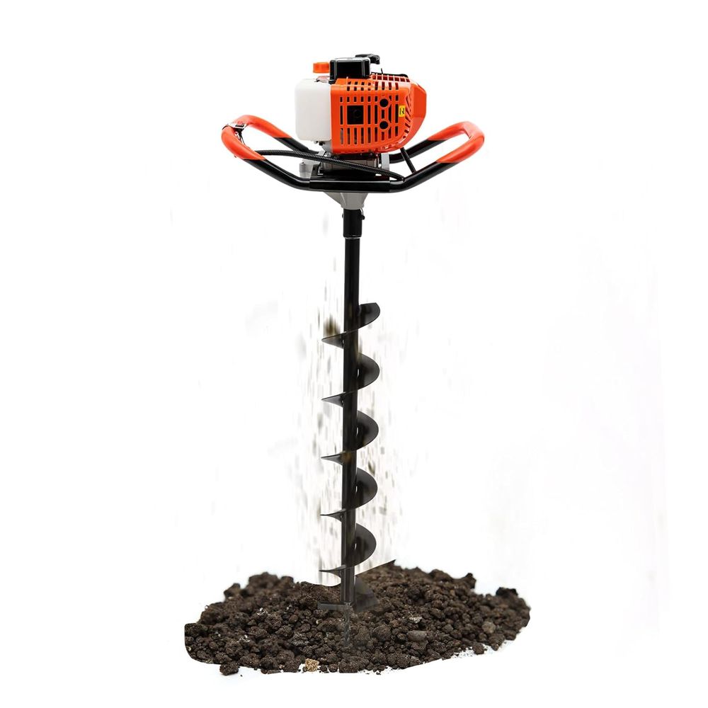 Gas-Powered 52cc 2-Stroke Post - Post Hole Digger reseña y precio