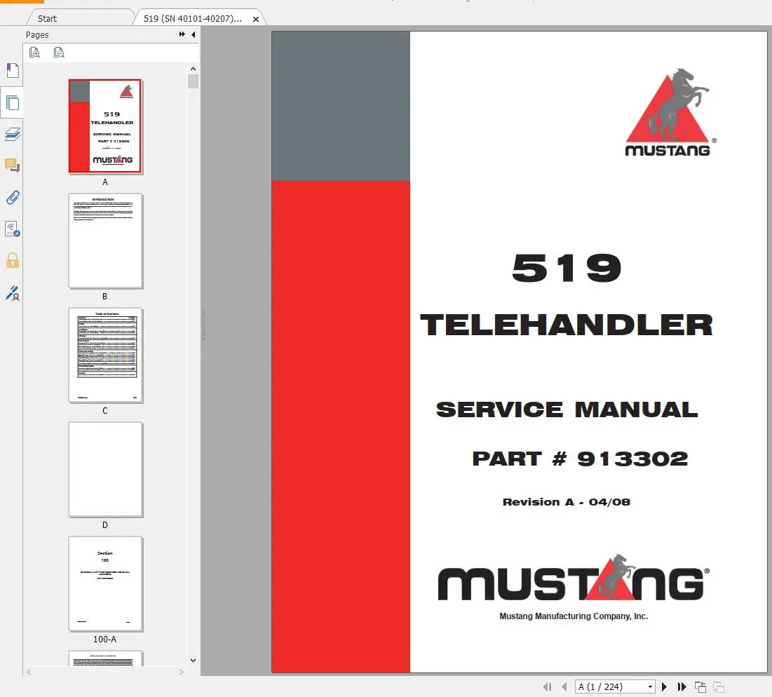 AutoDVD Mustang Machinery Heav - Heavy Equipment In reseña y precio