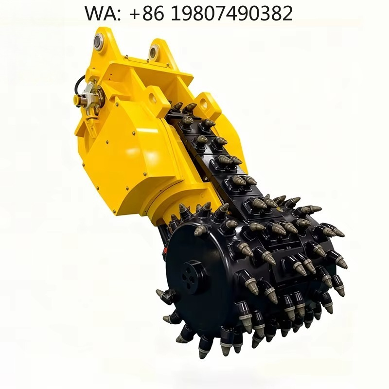 Hydraulic Rotary Drum Cutter,  - Heavy Equipment Mining reseña y precio