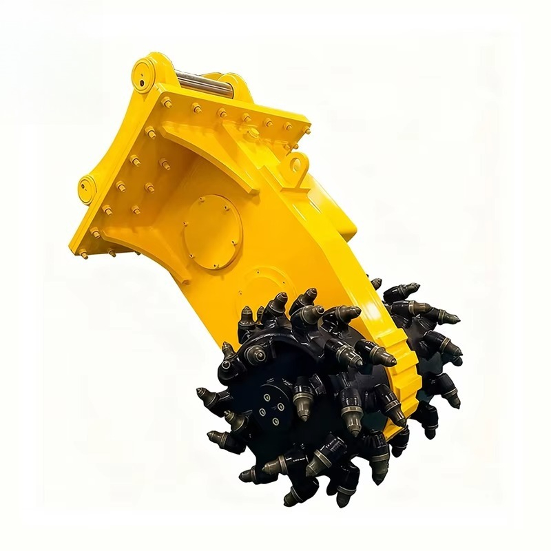 Hydraulic Rotary Drum Cutter,  - Heavy Equipment Mining reseña y precio