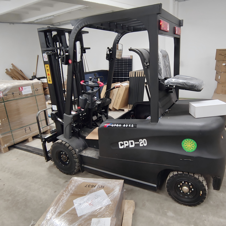Electric Forklift Pallet Stack - Heavy Equipment Tires reseña y precio