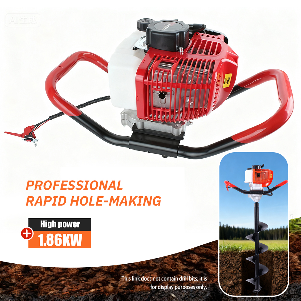 1.86KW Gas Powered Earth Auger - Post Hole Digger reseña y precio