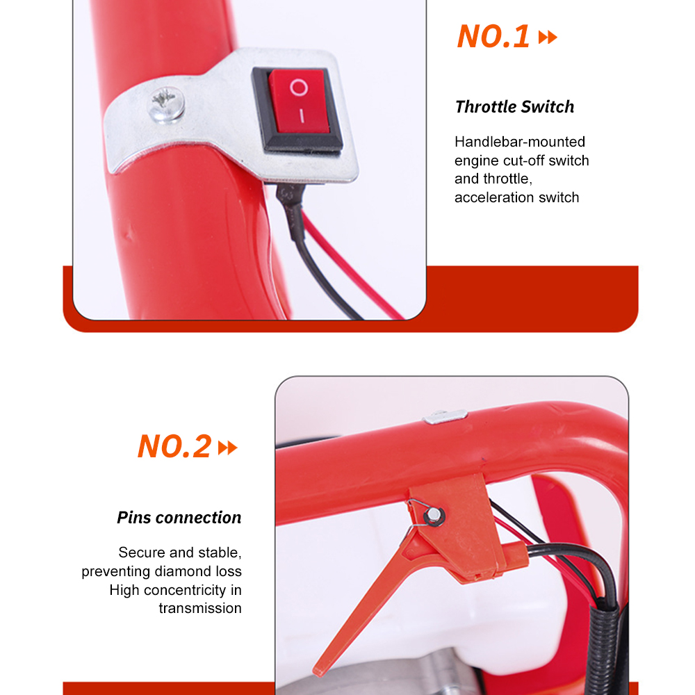 1.86KW Gas Powered Earth Auger - Post Hole Digger reseña y precio