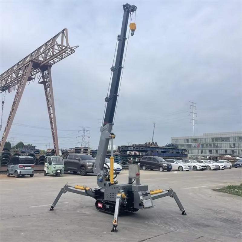Compact Mini Spider Crane Hydr - Heavy Equipment Lift reseña y precio