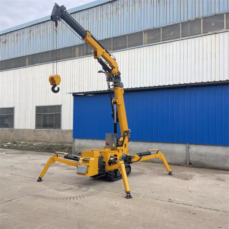 Compact Mini Spider Crane Hydr - Heavy Equipment Lift reseña y precio