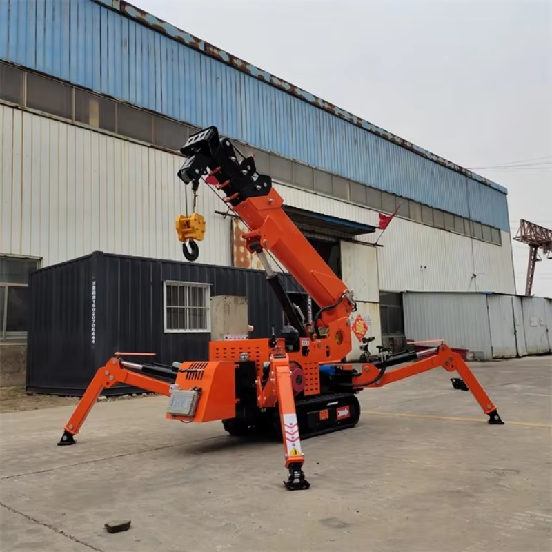 Compact Mini Spider Crane Hydr - Heavy Equipment Lift reseña y precio