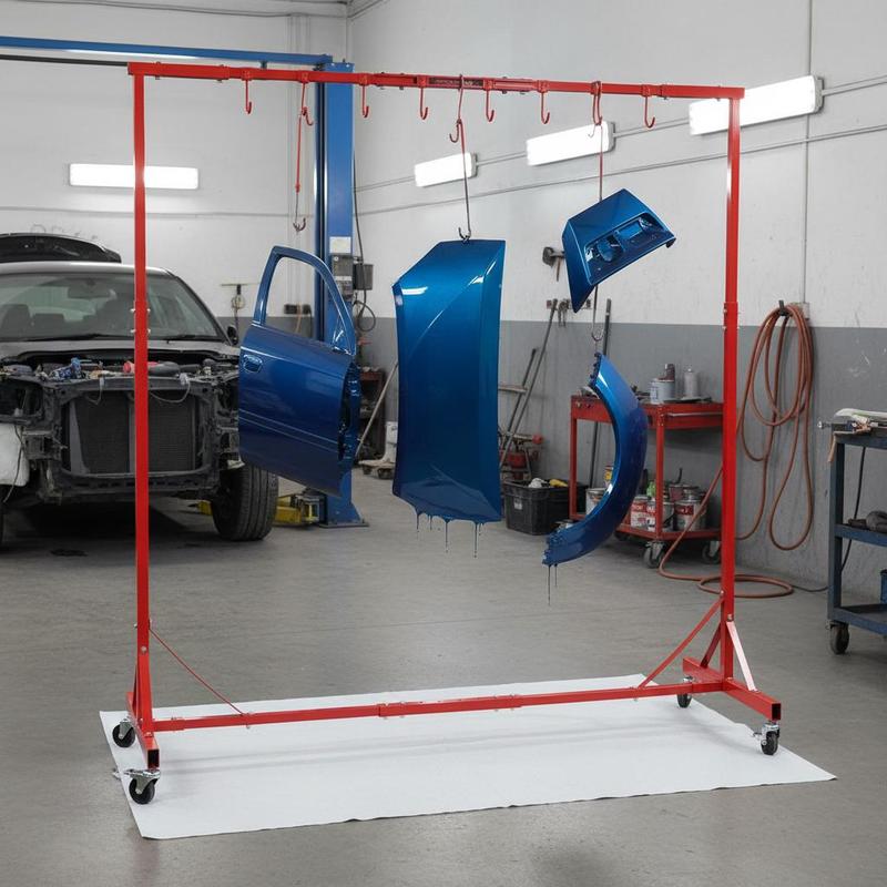 Automotive Painting Stand 1500 - Heavy Equipment Painting reseña y precio