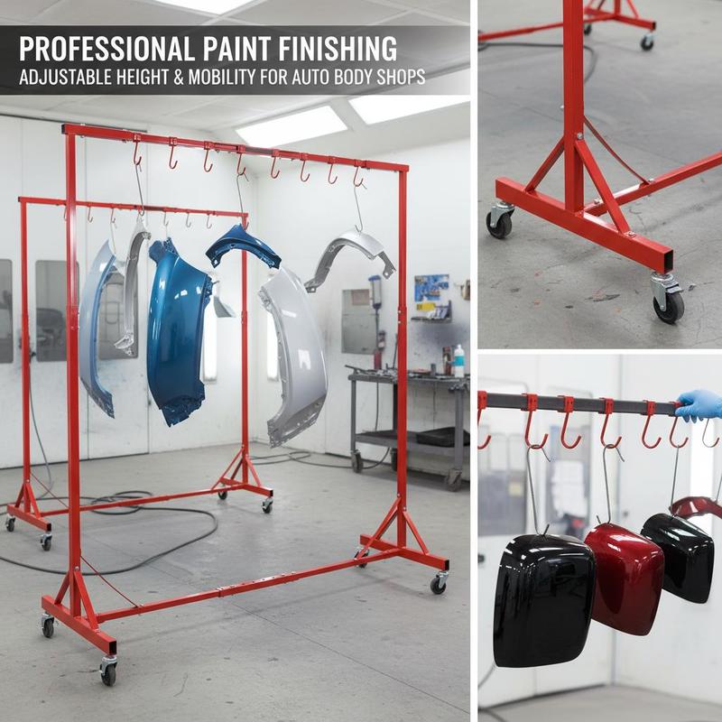 Automotive Painting Stand 1500 - Heavy Equipment Painting reseña y precio