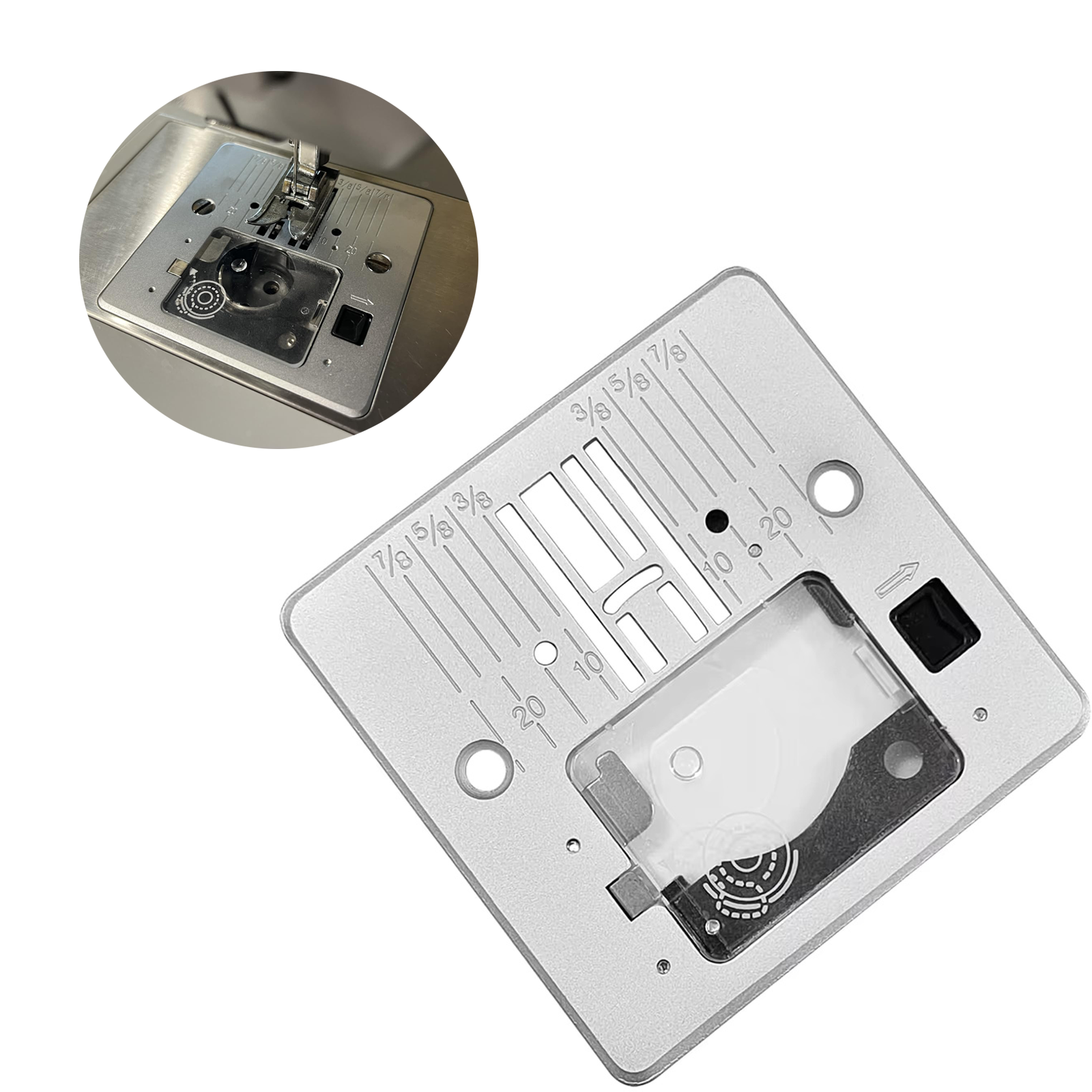 Q60D #416472401 Needle Plate W - Heavy Equipment Spare Parts reseña y precio