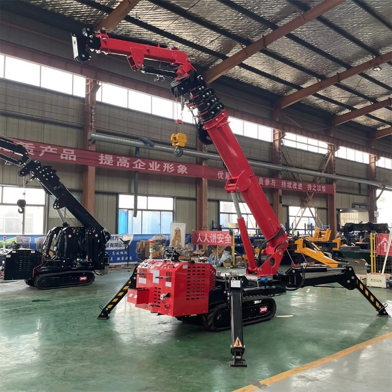 Compact Mini Spider Crane Hydr - Heavy Equipment Lift reseña y precio
