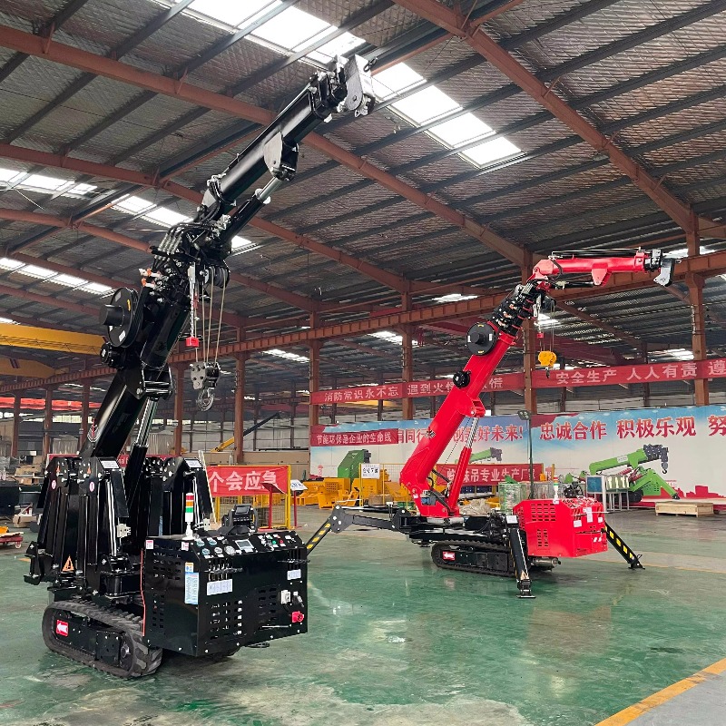 Compact Mini Spider Crane Hydr - Heavy Equipment Lift reseña y precio