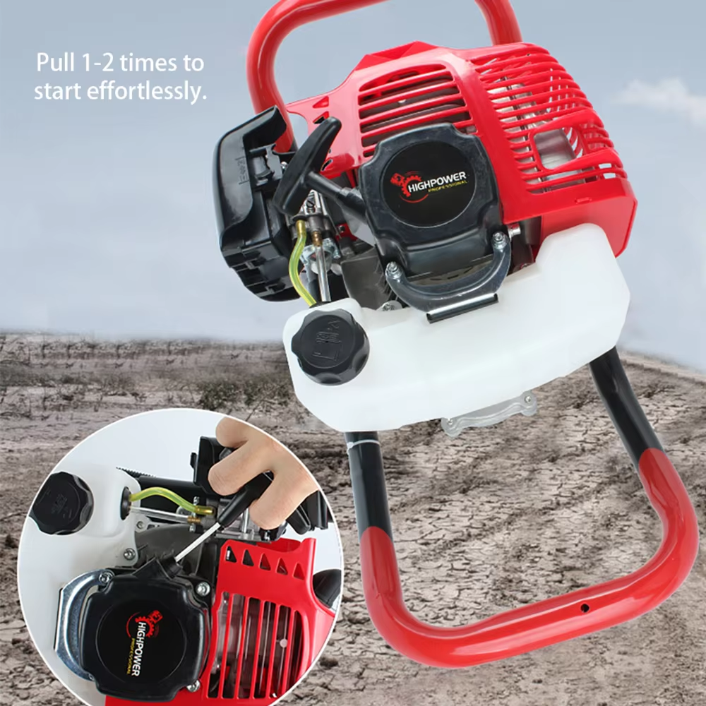 52CC Gas Powered Earth Auger 2 - Post Hole Digger reseña y precio