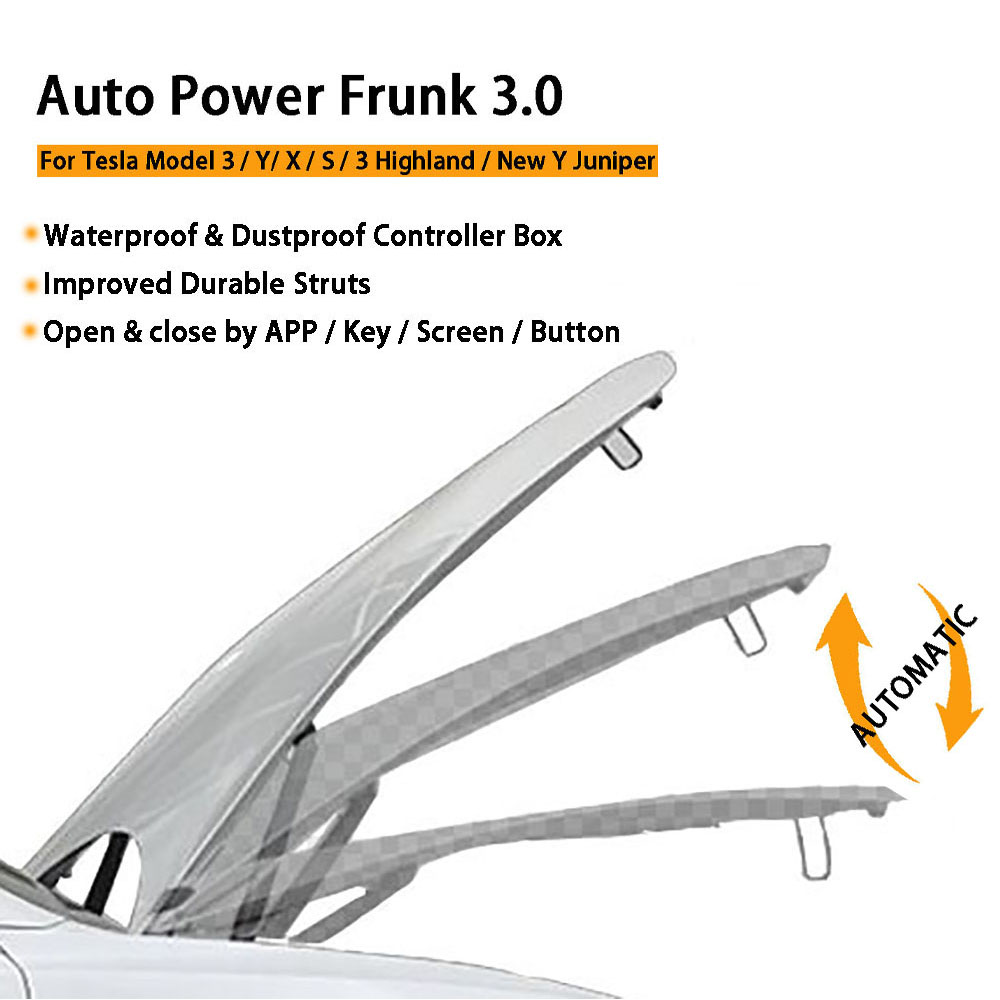 Auto Power Frunk 3.0 for Tesla - Heavy Equipment Lift reseña y precio