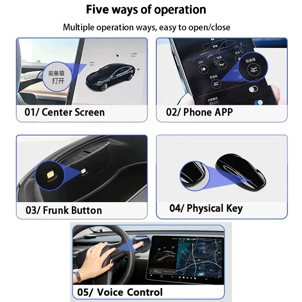 Auto Power Frunk 3.0 for Tesla - Heavy Equipment Lift reseña y precio