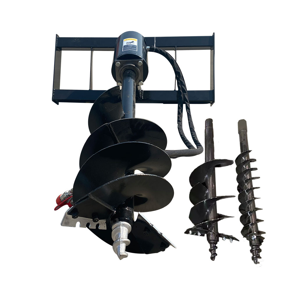 Hydraulic Skid Steer Attachmen - Post Hole Digger reseña y precio